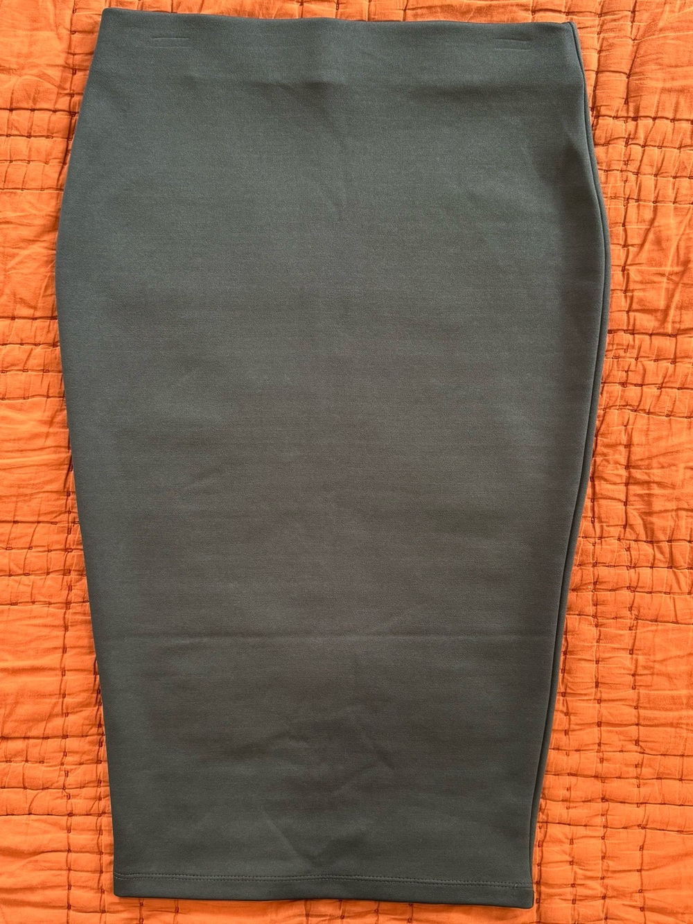 Courtenay Dark Olive Pencil Skirt
